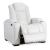 Party Time Leatherette Power Recliner w/Headrest