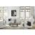 Frohn Polyester Reclining Loveseat w/Console