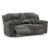 Frohn Polyester Reclining Loveseat w/Console