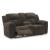 Frohn Polyester Reclining Loveseat w/Console