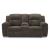 Frohn Polyester Reclining Loveseat w/Console