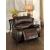 Mahala Leather/Bi-Cast Vinyl Glider Recliner Chair