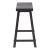 Creations Wood 24-Inch Sawhorse Counter Stool, Set of 2