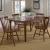 Creations Rectangular Butterfly Leaf Dining Set | Tobacco