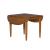 Creations Oval Wood Drop-Leaf Dining Table | Tobacco Finish