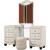 Hazel Fabric/Wood Panel Bedroom Set