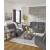 Foreside Polyester Reclining Sofa