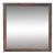 Ridgecrest Square Wood/Glass Mirror