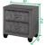 Sophia 2-Drawer Wood Veneer Nightstand