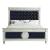 Varian Velvet/Wood Tufted Panel Bed
