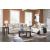 Danum Polyester Reclining Living Room Set