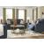Danum Polyester Reclining Living Room Set