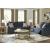Danum Polyester Reclining Living Room Set