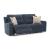 Danum Polyester Reclining Sofa