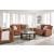Danum Polyester Reclining Living Room Set
