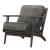 Albert Fabric Accent Chair