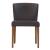 Albie KD Diamond Stitching PU Dining Chair