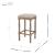 Ernie KD Fabric Counter Stool