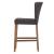 Albie KD Diamond Stitching PU Counter Stool