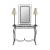 Esther 4-Piece Set (Table, Mirror, 2 Lamps)