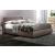 Kleo Nabuk Platform Bed w/Storage, King Size