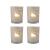 Reindeer Pillar Holders (Set of 4)