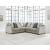 Ardsley 106-inch 3-Piece Polyester L-Shaped Sectional Sofa