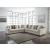Ardsley 130-inch 3-Piece Polyester L-Shaped Sectional Sofa