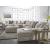 Ardsley 160-inch 5-Piece Polyester U-Shaped Sectional Sofa w/Right Chaise