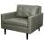 Ritchie Bonded Leather Arm Chair