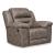 Stoneland Faux Leather Rocker Recliner