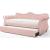 Abby Velvet Tufted Daybed w/Trundle