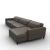 Norma Leather Sofa w/Right Hand Chaise Facing