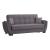 Armada Air Fabric/PU Convertible Sofabed