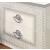 Aida Wood Veneer Nightstand w/2 Drawers