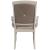 Orsina Bi-Cast Vinyl Dining Arm Chair