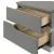 SM Paradox Gloss Laminate Platform Bedroom Set w/LED Light