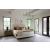 Summerland Fabric/Metal Panel Bed