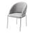 Onyx Velvet Dining Chair w/Stainless Steel Legs