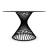 Vortex Metal/Ceramic Round Dining Table