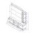 Pomander 71.5-inch Free Standing Entertainment Center w/Decor Shelves