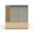 Pomander 71.5-inch Free Standing Entertainment Center w/Decor Shelves