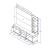Pomander 71.5-inch Free Standing Entertainment Center w/Decor Shelves