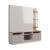 Pomander 71.5-inch Free Standing Entertainment Center w/Decor Shelves