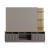 Pomander 85.27-inch Free Standing Entertainment Center w/Decor Shelves
