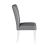 4038 Curved Flare Back Parson PU Side Chair