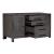 Modern Farmhouse Living Room Table Set | Distressed Charcoal