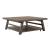 Modern Farmhouse Oversized Square Wood Cocktail Table
