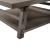 Modern Farmhouse Oversized Square Wood Cocktail Table