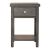 Modern Farmhouse Wood Side Table with Storage Drawer